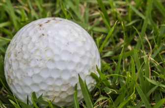 easiest color golf ball to see in grass