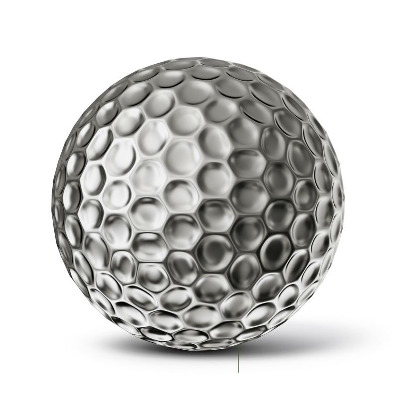 What is a yellow golf ball?